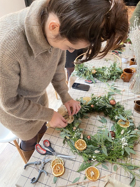 Couronne Noël